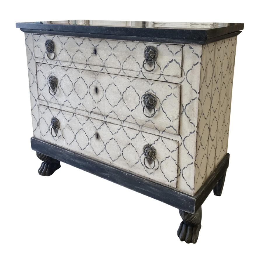 French Empire Marble Top Commode - 19th C