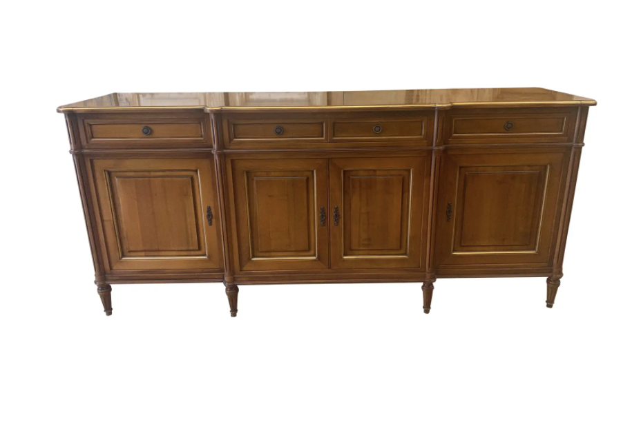 French Louis XVI Style Credenza Sideboard - 20th C